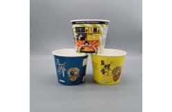 China Eco Friendly Biodegradable Disposable Kraft Salad Paper Bowl With Paper Lid supplier