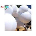 Event PVC Custom Cloud Shaped Balloons With Two Sides Digital Printing