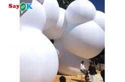 China Event PVC Custom Cloud Shaped Balloons With Two Sides Digital Printing supplier