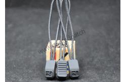 China U Shape TPU Silicone Zipper Puller PVC YKK Zipper Puller supplier