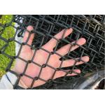 Hot Dipped Link Chain Fence , Dark Green Residential Chain Link Fencing for sale