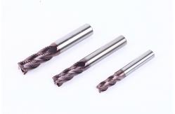 China 75mm Overall Length Roughing End Mill With Long Flute Length And TiAlN Coating supplier