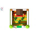 Outdoor Inflatable Bouncy House With Slide Farm Inflatable Castle For Kids