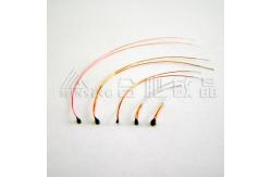 China Epoxy Coated NTC Thermistor with Enameled Lead Wires for Digital Thermometers supplier