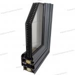 Sound Insulation Aluminum Alloy Profile Tempered Glass Sliding Window For Bedroom for sale
