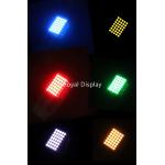 80mcd LED DOT Matrix Display FSTN COB 1.9mm Dia 5X7 Red Emitting