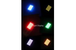 China 80mcd LED DOT Matrix Display FSTN COB 1.9mm Dia 5X7 Red Emitting supplier