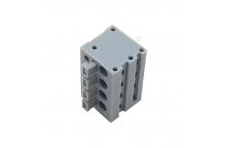 China HQ211V-2.54mm Pitch Screwless pcb spring terminal block supplier