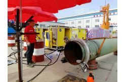 China Split Frame Portable Pipe Cutting And Beveling Machine Easy Mounted On Pipeline supplier
