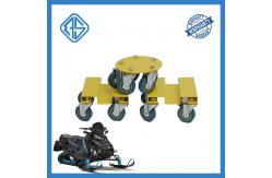 China 1500 LBS Capacity 8 Inch V Sled Dolly Set Boost Snowmobile Casters Wheels supplier