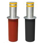 Side Unlocking Semi Automatic Rising Bollards Manual Retractable for sale