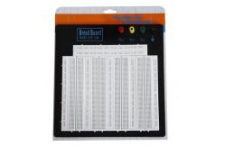China 7 Distribution Strips Electronics Bread Board , Universal Breadboard Electronic Projects supplier