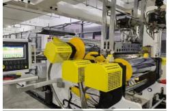 China High Precision Automatic Three Roll Calender Machine Integrated Production Line supplier