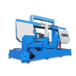 2.2kw Double Column Metal Cutting Band Saw Machine CNC