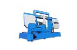 China 2.2kw Double Column Metal Cutting Band Saw Machine CNC supplier