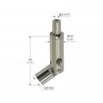 Durable Adjustable Cable Gripper Brass Wire Holder With 1.5mm Diameter for sale