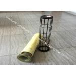 SS 304 Material Filter Bag Cage , 3mm Wire Diameter Dust Collection Fittings for sale