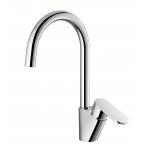 Electroplated Contemporary Kitchen Sink Faucets Polished Brass Kitchen Tap for sale