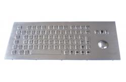 China Top Panel Explosion Proof  Industrial Keyboard With Trackball  , 38mm Mechanical supplier