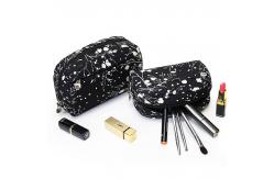 China Digital Printing Polyester Canvas Cosmetic Brush Bag supplier