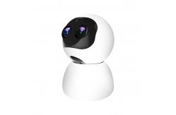 China 1080P WIFI Home Dual Lens CCTV Camera Night Vision Face Recognition supplier