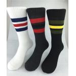 White Quick Dry Thin Cotton Socks , Slip Resistant Elastane Cotton Rich Socks for sale