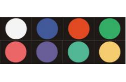 China Eight Waveband Forensic Flashlight Single Lens Output 170mm*32mm*25mm Measurement supplier