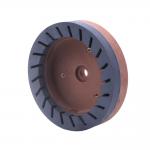 High quality glass bevel processing Segmented Bowl type resin grinding wheel for sale