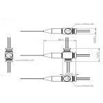 1310nm or 1550nm DFB Laser - Coaxial Pigtail Fiber Optic Pigtail for sale