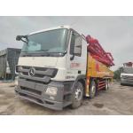 52m Shacman Refurbished Concrete Pump Truck 5 Axles High Refurbishment Standard for sale