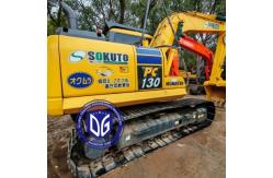 China Japan Used Komatsu Excavator PC130 Hydraulic Excavator 13 Ton Used Excavator with 0.5m³ bucket supplier