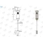 Adjustable Hanging Kits Suspension Wire Light Fittings Mounting Hardware for sale