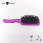 Custom Logo Vented Detangling Brush with Massage Comb and Curved Wave Design For Home for sale