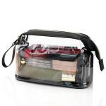 Large Travel Cosmetic Bag Waterproof  Transparent Big Makeup Bags Pouch with Zipper, Clear Toiletry Bag for Women for sale