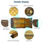 13kg Smart Home Safe Box Biometric Fingerprint Lock With Glossy Surface