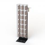 Knockdown Powder Wing Metal Wire Display Racks With U Shape for sale