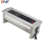double  EU power hidden desktop socket used in  meeting room MK9212EU for sale