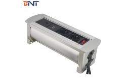 China double  EU power hidden desktop socket used in  meeting room MK9212EU supplier
