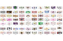 China UV Protection Removable Custom UV Transfer Stickers UV DTF Decals supplier