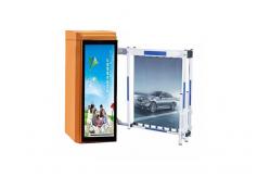 China DC24V Advertising Parking Barrier Gate 10s Adjustable Auto Reversing supplier