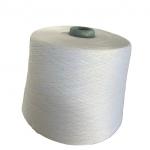 Raw White 100% Polyester Ring Spun Yarn 40/2 40/3 42/2 Polyester Yarn Manufacturers for sale