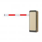 Industrial-Duty Boom Barrier Gate Integrated Gearbox Installation With Battery Backup