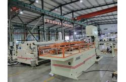 China Full automatic diameter 150-400mm maxi paper towel roll band saw cutting machine supplier