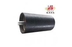 China Herringbone Conveyor Pulley Lagging Natural Rubber Pulley Lagging Material supplier