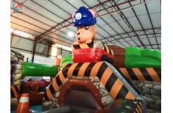 China Commercial Inflatable Bouncy Forest Themed Castle House Combination supplier
