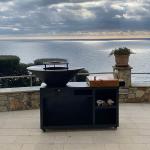 100cm Barbeque Corten Base 2mm Heavy Duty Fire Pit Grill for sale