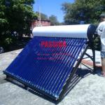 300L Non Pressurized Solar Water Heater 250L Enamel White Water Tank Solar Collector for sale