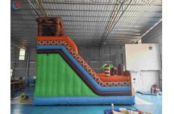China Inflatble Exotic Bouncy House With Internal Slide Combo Jumping Castle supplier