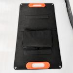 2 Folds Solar Panels Charger Foldable 60W Portable Solar Panel 166mmx166mm Cell