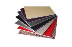 China 4mm Thickness PE Aluminum Composite Panels For Builldding Materials supplier